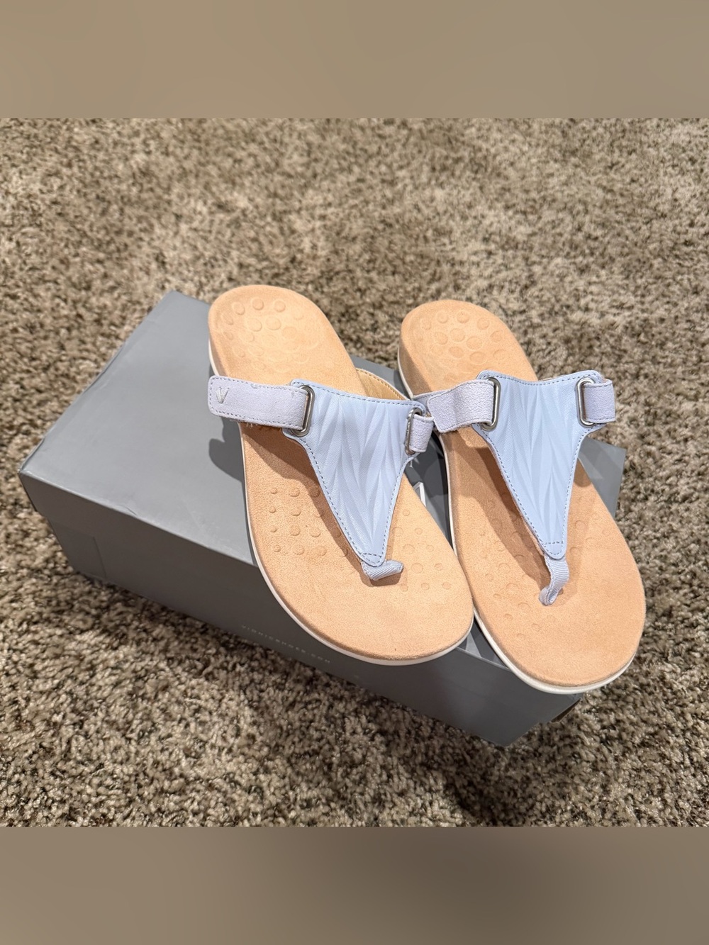 Vionic Wanda Thong Sandals with Adjustable Strap